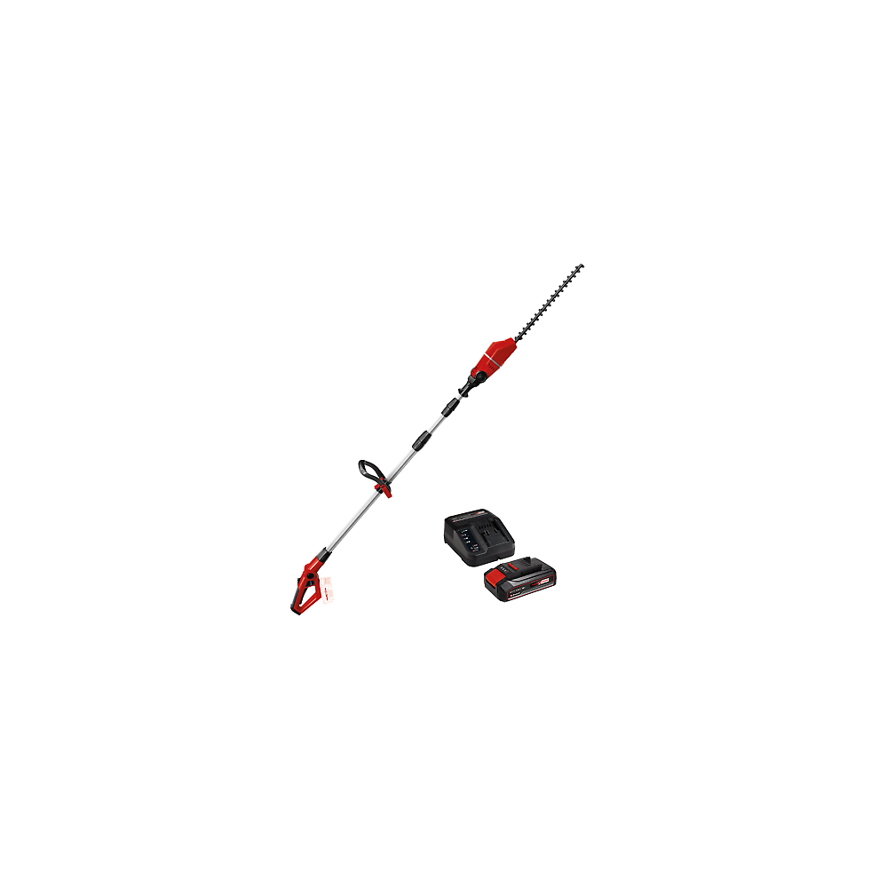 Einhell Cordless High Reach Hedge Trimmer Tool With Battery And Charger 18V