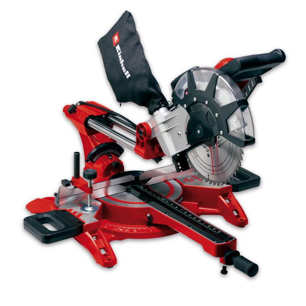 Einhell Sliding Mitre Saw 250mm 2350W Dual Cross Cut DIY TC-SM 2534/1