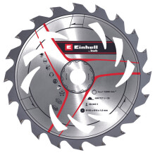 Einhell Circular Saw Blade TCT HM Tungsten Carbide w/ 20 Teeth 150 x 16mm
