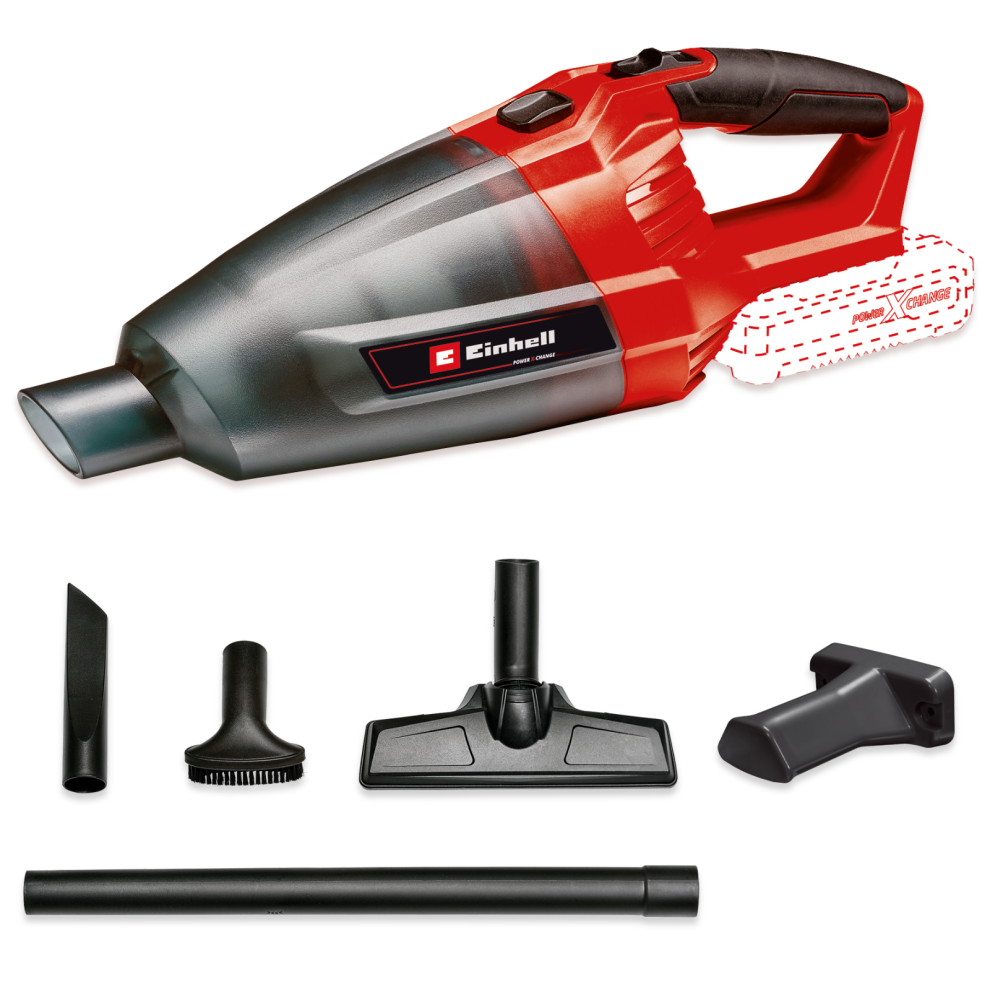 Einhell PXC Handheld Vacuum Cleaner Cordless TE-VC 18 Li-Solo Home BODY ONLY