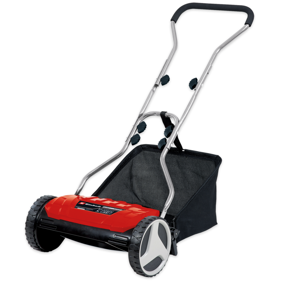 Einhell Electric Cylinder Lawnmower 38cm Silent 26L Push Lawn Mower GE-HM 38 S-F