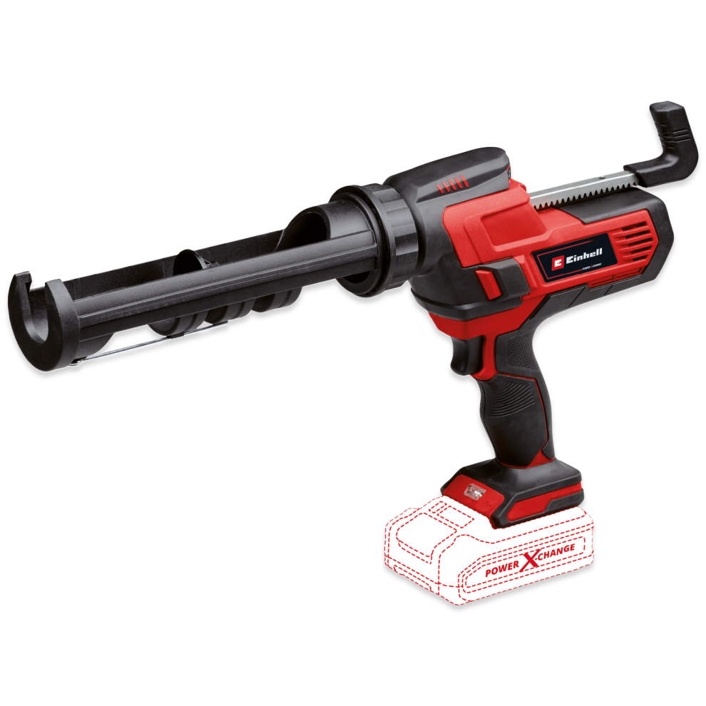 Einhell Cordless Caulking Gun 18V For Sealant No Drip TE-SG 18/10 PXC BODY ONLY