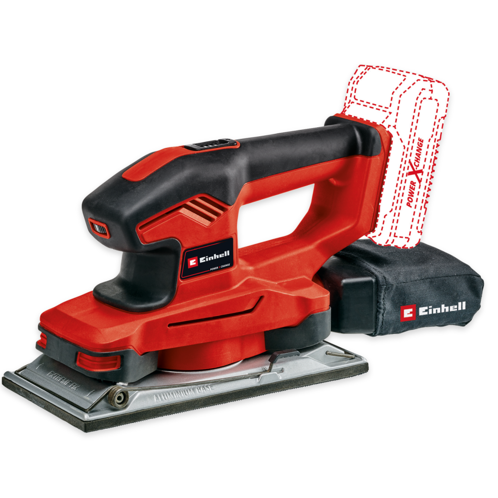 Einhell Cordless Orbital Sheet Sander Power X-Change TE-OS 18/230 Li BODY ONLY
