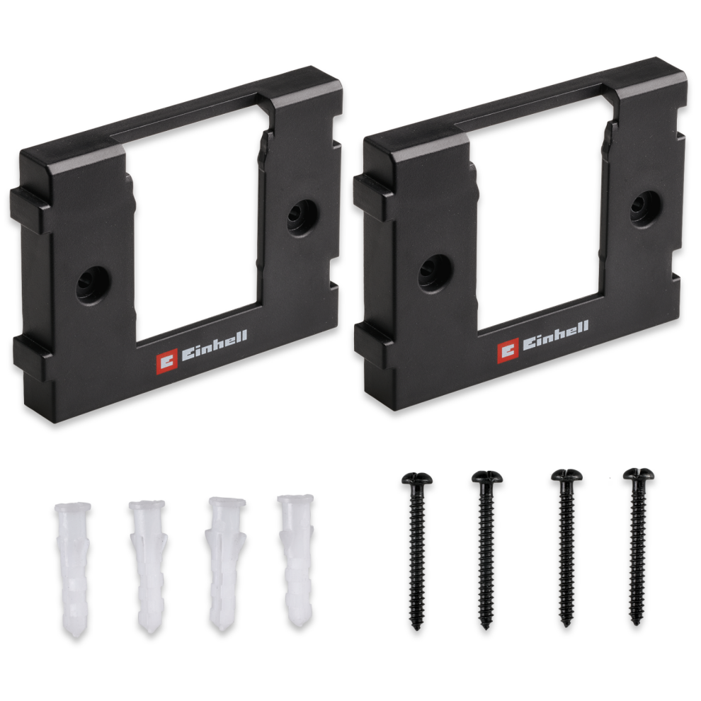 Einhell Official Battery Wall Mount For Power X-Change Batteries - 2 Pack