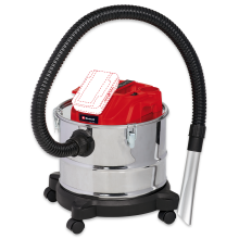 Einhell Cordless Ash Vacuum Cleaner 15L 18V TE-AV 18/15 Li C PXC BODY ONLY