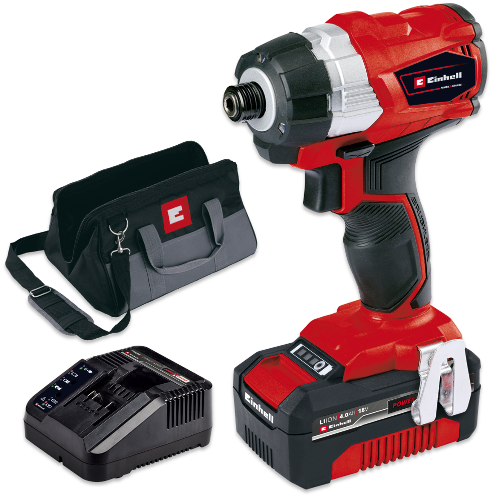 Einhell Cordless Impact Driver 180Nm Brushless 18V TE-CI 18 Li BL With Battery