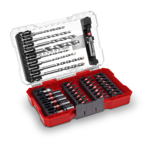 Einhell Einhell Universal Impact Drill Bit Set 39 Pieces Masonry HSS With M-CASE Box