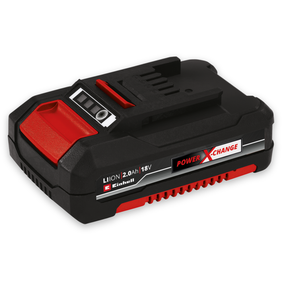 Einhell 2.0Ah Battery For All Power X-Change 18V Dust Resistant LED PXC 2500mAh