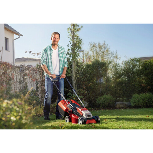 Einhell Einhell Χλοοκοπτική μηχανή μπαταρίας 30cm περιστροφική με μπαταρία X-Change GE-CM 18/30 1