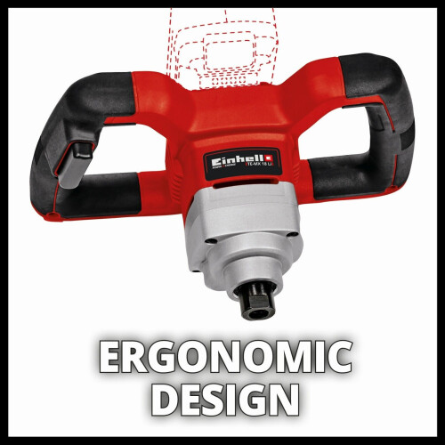 Einhell Einhell Μίξερ με κουτάλα μπαταρίας 18V Power X-Change TE-MX 18 Li ΜΟΝΟ ΣΩΜΑ 2