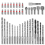 Einhell Einhell Universal Drill Driver Bit Set 40 Pieces With L-CASE Box KWB Accessory 11