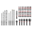 Einhell Einhell Universal Impact Drill Bit Set 39 Pieces Masonry HSS With M-CASE Box 11