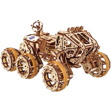 Rover Mars Tripulado - Ugears - Quebra-cabeça 3D em madeira