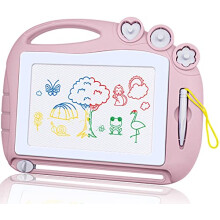 Magnetic Drawing Board Travel Size, Erasable Doodle Sketching Writing Pad Travel Games for Kids in Car, Early Education Learning Skill Development