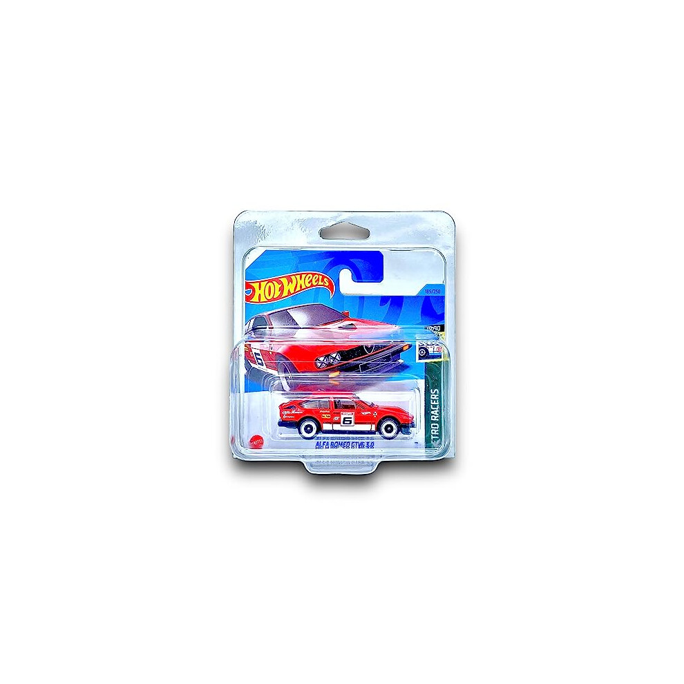 Alfa Romeo GTV6 3.0 (Red) 10/10 Retro Racers - 2023-185/250 (Short Card) - COMES IN A KLAS CAR KEEPER PROTECTIVE COLLECTORS CASE - HKG48