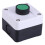 Gate Release Button，Weatherproof Green Push Button Switch One Button Control Box Push Button Switch Station Box for Gate Opener 1
