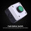 Gate Release Button，Weatherproof Green Push Button Switch One Button Control Box Push Button Switch Station Box for Gate Opener 4
