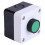Gate Release Button，Weatherproof Green Push Button Switch One Button Control Box Push Button Switch Station Box for Gate Opener 7
