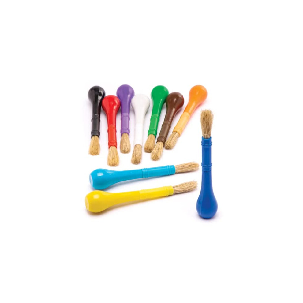 Photos - Other Toys AW592 Easy-Grip Paint Brushes , Assorted,L(Pack of 10)