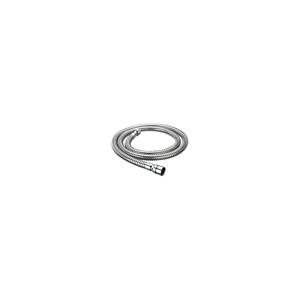 HOS 125CN01 C 1.25m Cone To Nut Hose-8mm Bore Shower Accessory, Chrome