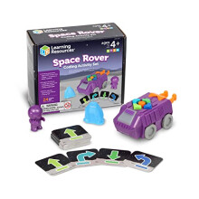 Space Rover Coding Set, 23 Pieces, Ages 4+, Coding for Kids, Coding Toys, Kids STEM Toys, STEM Toys for Classroom, Space Toys, Astronaut Toys