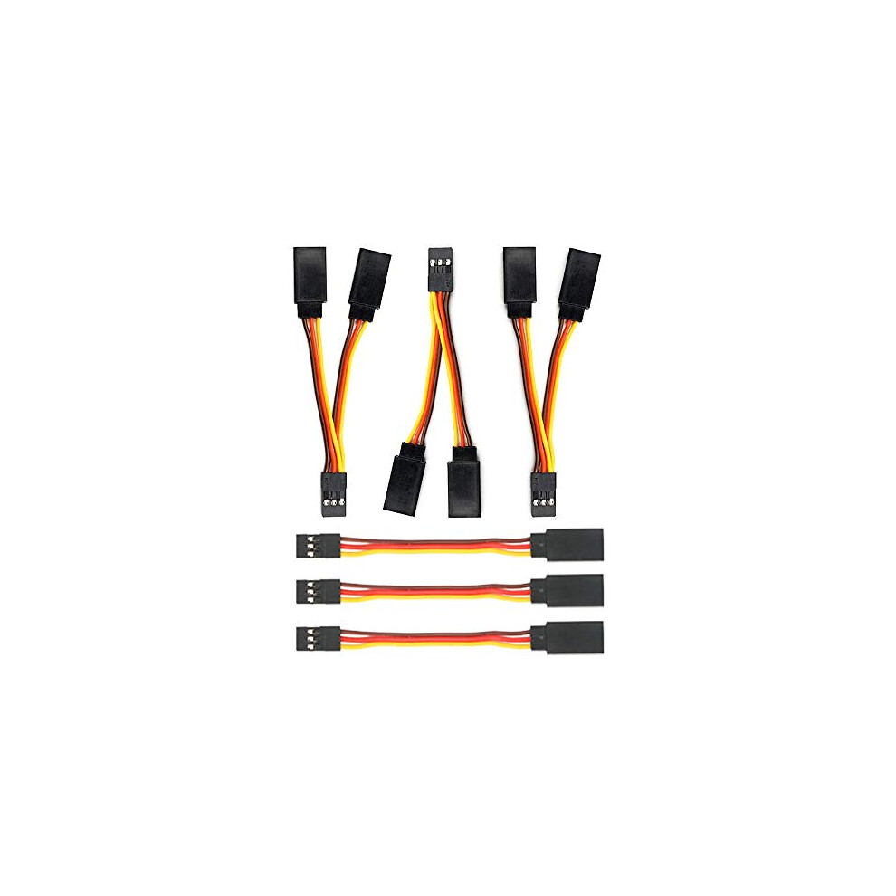 Photos - Parts for Drones & RC models 3 Pcs JR Style Servo Y Harness, 3"/75mm Servo Y-Cables, RC Y Harness, Servo Splitter Cable, Standard Y-Harness, 3 Pcs 3"/75m