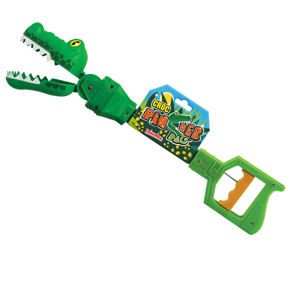 - Crocodile from Deluxebase. Jumbo Sized Hand Grabber Toy for Kids. Fun claw toys that make fantastic croc gifts!