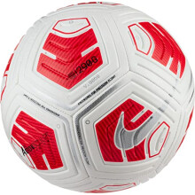 Nike CU8062-100 Strike Team Freizeit-Fußball Unisex Erwachsene Weiß/Knallrot/Silber Größe 4