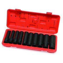 01151002 10pce 0.5-Inch Deep Impact Socket Set
