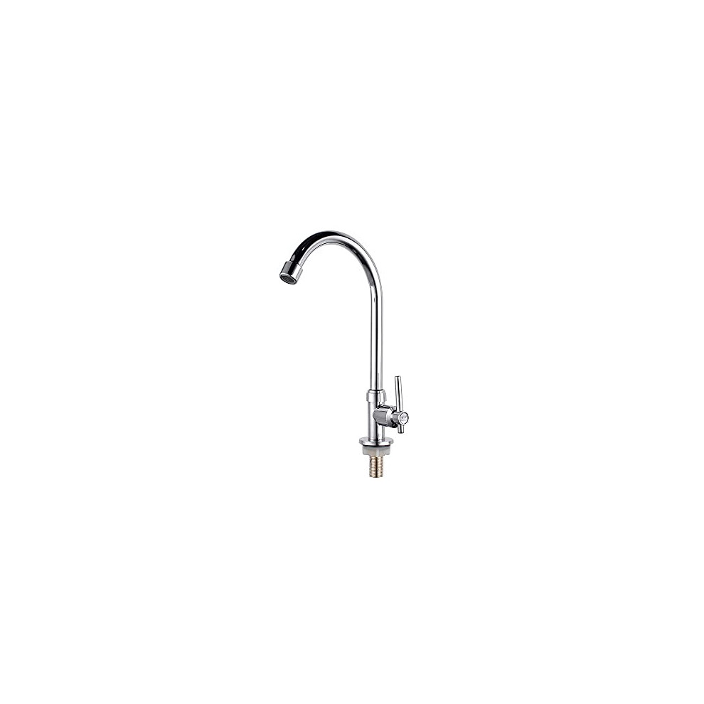 Kitchen Sink Faucets, Single Cold Faucet, Rotatable Kitchen Sink Faucet, 360 Degree Swivel Faucet, Kitchen Sink Taps, For Kitchen Sinks (No Hot Water) 791107282153