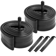 2 Pack 26" Bike Tubes 26" x1.0/1.50 AV32mm Schrader Valve Replacement for 26 x 1.0 26 x 1.10 26 x 1.25 26 x 1.50 Mountain Bike/Bicycle Inner Tubes