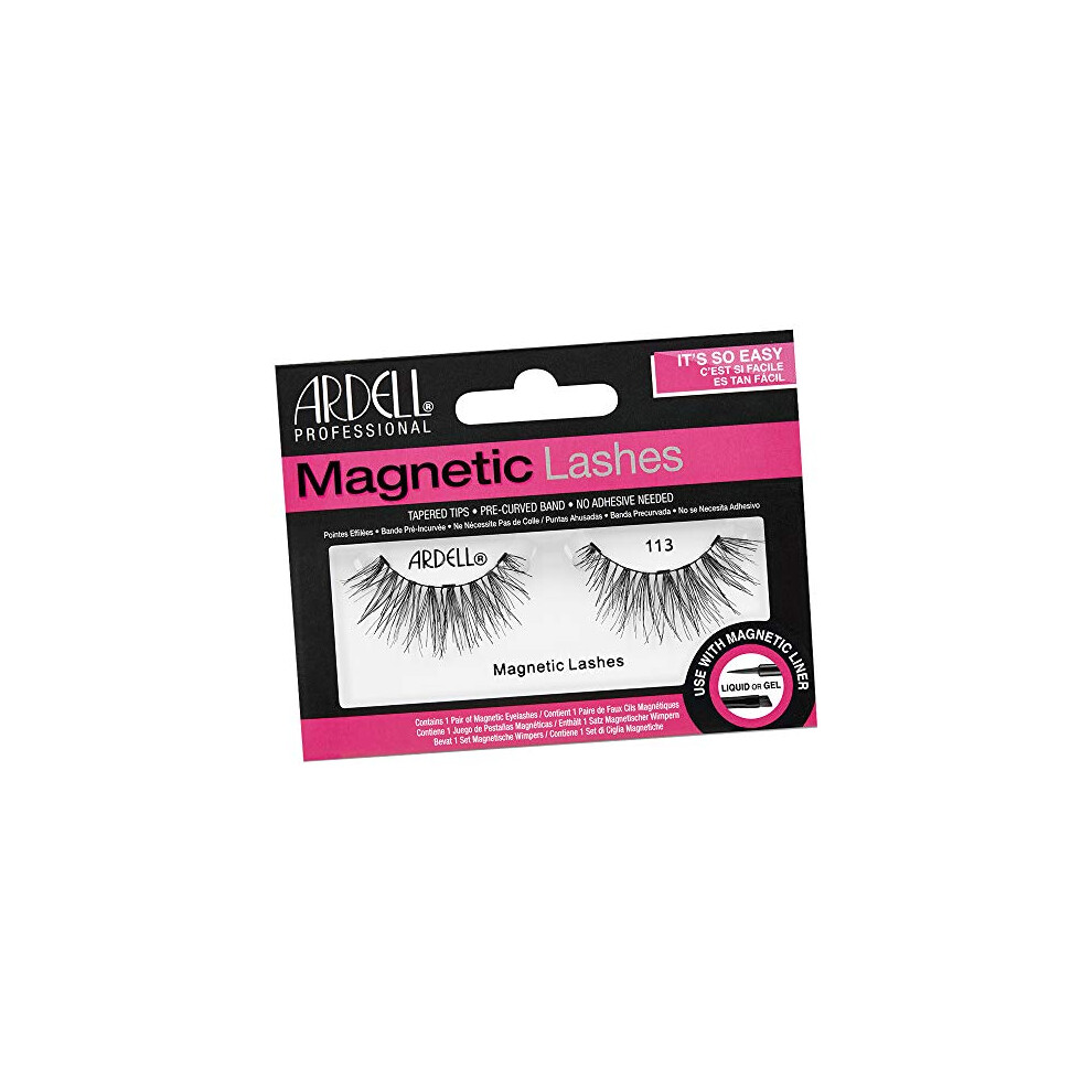Ardell Single Magnetic Lashes 113 *Requires Magnetic Gel Liner*