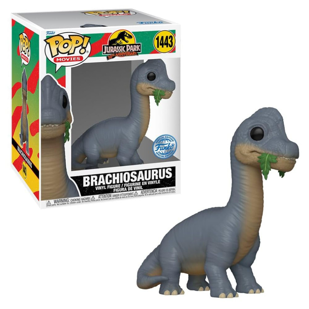 Jurassic Park Brachiosaurus Super 6-Inch Pop! Vinyl Figure #1443, 73712