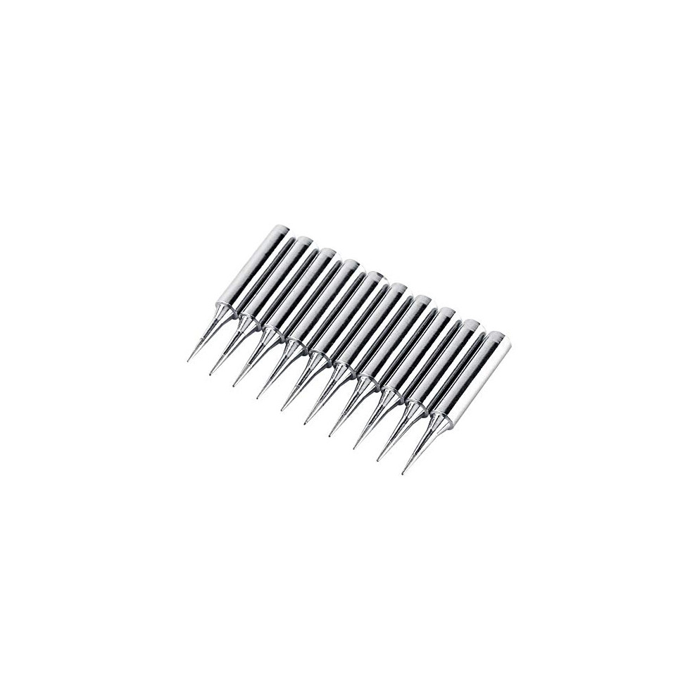 10Pcs 900M-T-I Soldering Iron Tips Replacement Solder Iron Tips Soldering Station Tool For 936 937 Soldering Station 736077873024