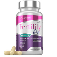 Ultra Premium Fertility Supplements for Women – Fertility Pro, The UK's #1 Female Fertility Pills | 90 Conception Vitamins Capsules Folate,