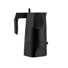 Alessi Ossidiana MT18-3-B Cafeteira Espresso Preta