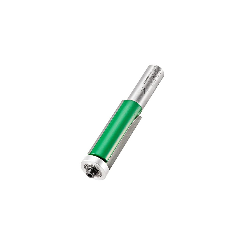 CraftPro Guided Profiler Router Cutter Bit, 1/2 Inch Shank, 18mm Cut Diameter & 50mm Cut Length, Tungsten Carbide Tipped, C165AX1/2TC