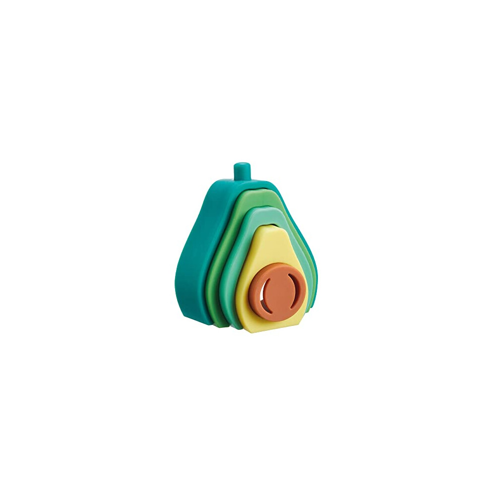 Avocado Stacking Teething Toy, Multicolour, One Size