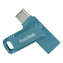 64GB Ultra Dual Drive Go, USB Type-C Flash Drive with reversible USB Type-C and USB Type-A connectors, up to 150 MB/s, for smartphones, tablets, Macs