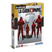 - 39532 - Puzzle La Casa De Papel/ Heist - 1000 pieces - Made in Italy - jigsaw puzzles for adult - jigsaw puzzles Netflix