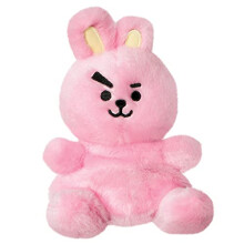 Aurora, 61510, BT21 COOKY Palm Pal, 5In, Eco-friendly soft toy, Pink - Plush Soft Toy