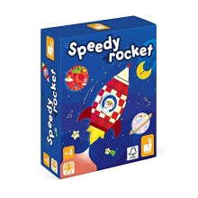 - Speedy Rocket - Childrens Board Game - FSC- Certified Game of Skill - Ages 4 and up - J02635 - Plush Soft Toy