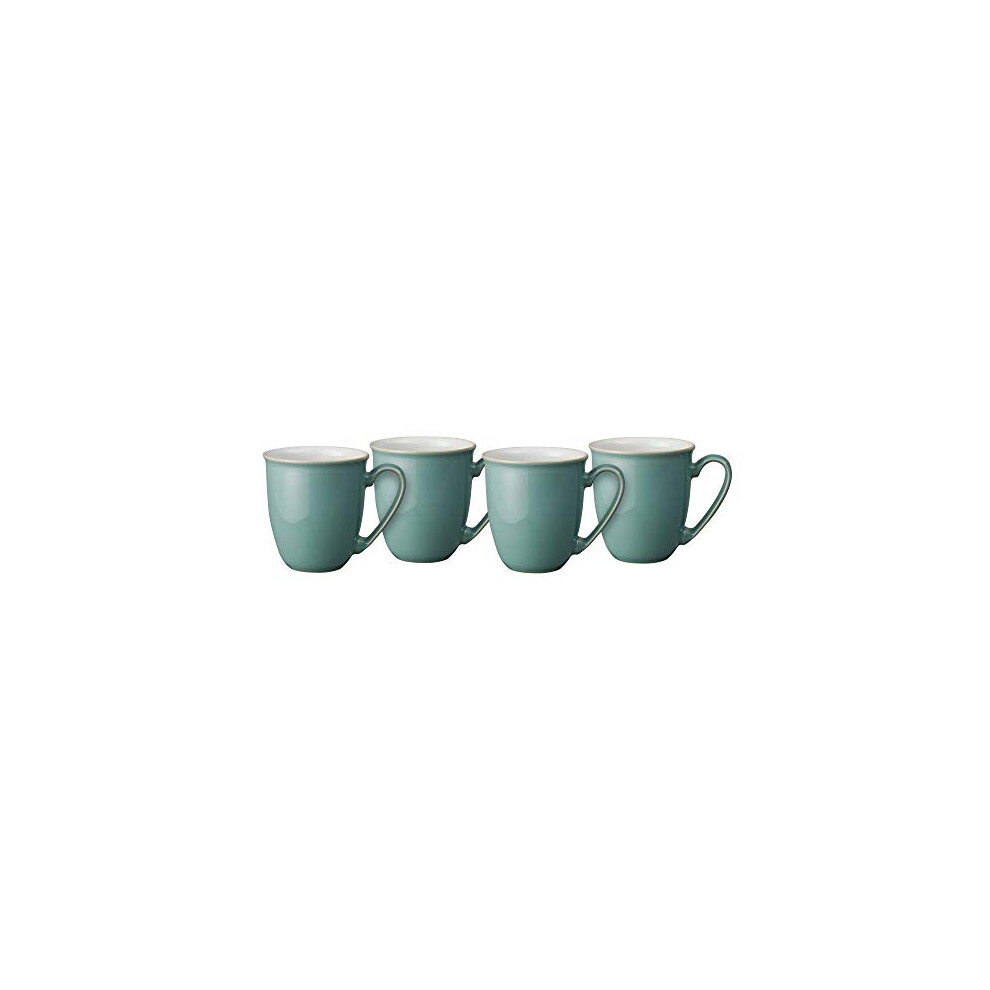 Elements Fern Green 4 Piece Coffee Beaker/Mug Set