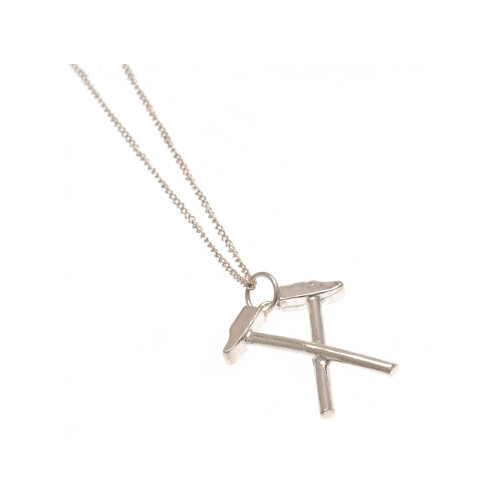 West Ham Sterling Silver Pendant and Chain 1