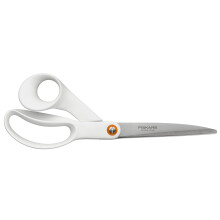 Forbici - FISKARS - White Functional Form - 24 cm - Ergonomiche - Lame regolabili - Per destri