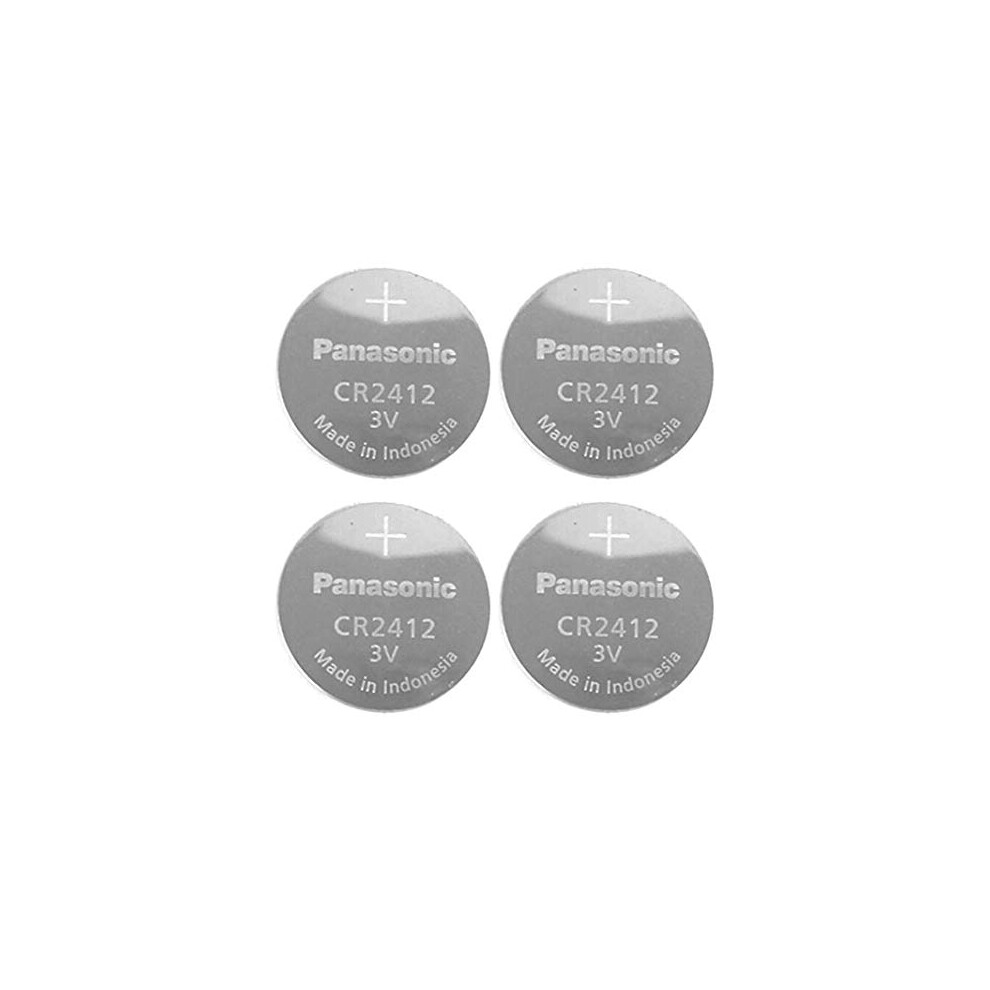 CR2412 3V Lithium Battery 1PACK X (4PCS) =4 Single Use Batteries