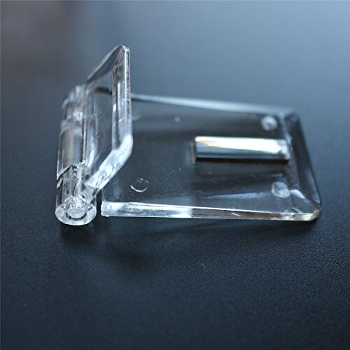 Very Strong 2 X Acrylc Hnged Hasp Staple Hasps, Plastc 52mm. Tanks