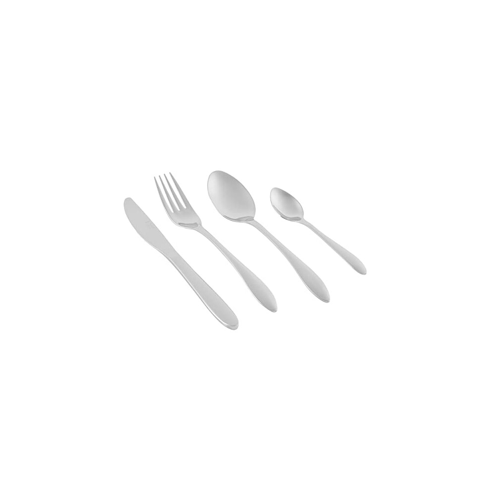 RH02221EU7 Cologne Cutlery Set â 16 Piece Tableware Set, 18/10 Stainless Steel Service for 4 People, Dishwasher Safe, Includes