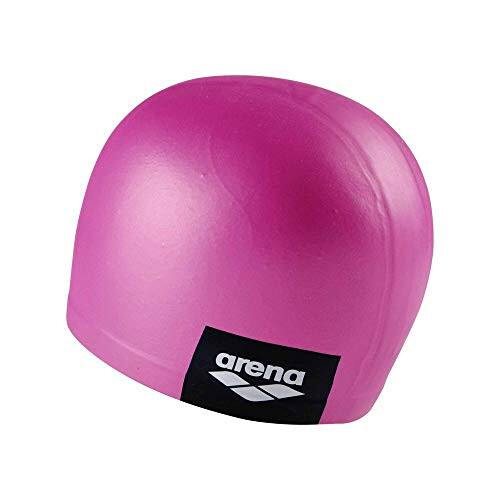 Arena Pink Logo Shaped Swim Cap 2