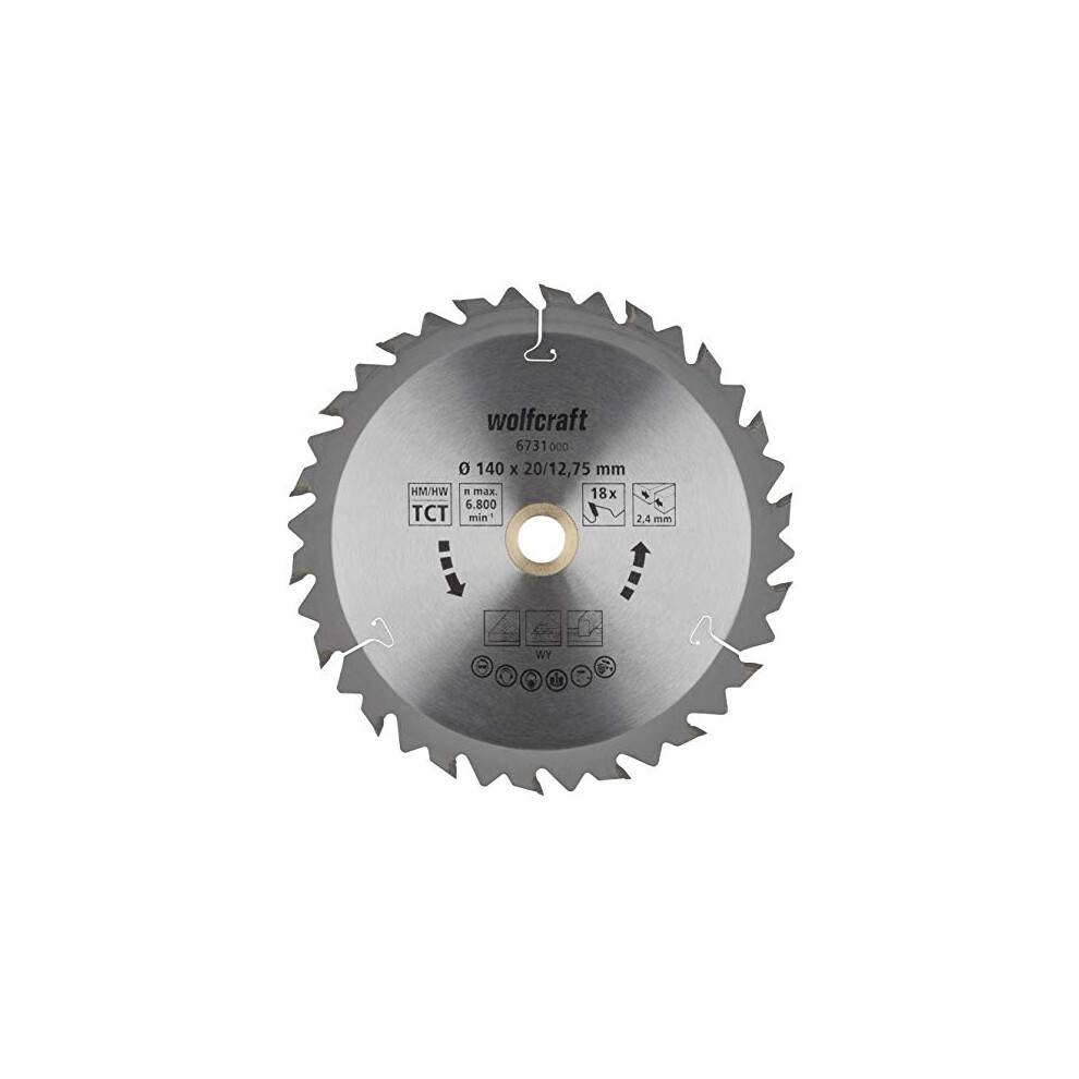TC Circular Hand Saw Blade, brown series I 6731000 I Fast, rough cuts